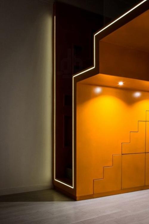 Лофт с желтой лентой. 07