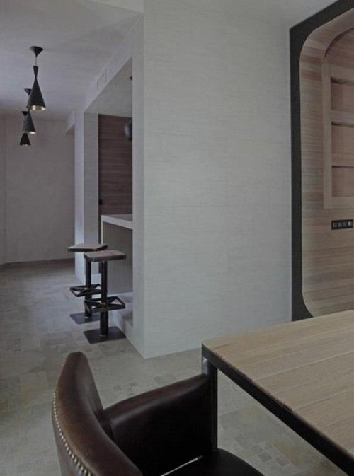 Smolenka - апартаменты в Москве, интерьер которых разработан российским архитектором Петром костеловым (Peter Kostelov. 06