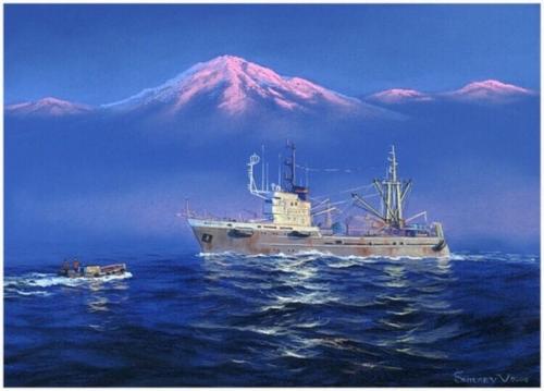 Валерий Иванович шиляев - живописец, график, маринист, портретист, автор картин на военно-морскую историческую тему. 06