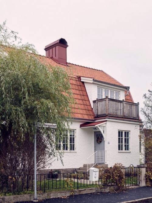 Дом в шведском городе бурос (Bor s).

