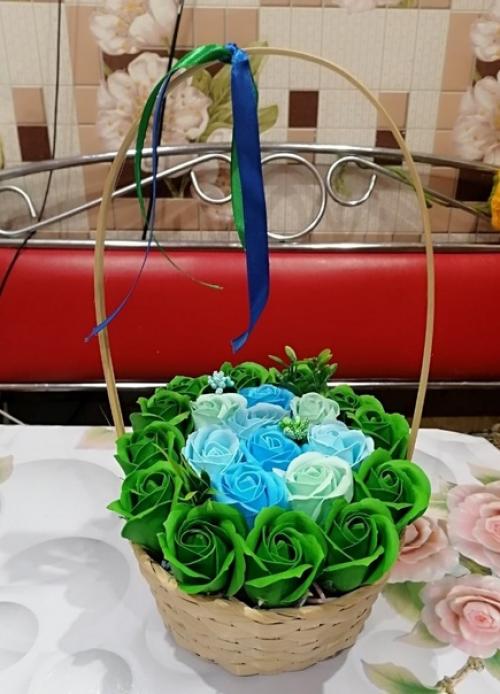 Достоинства и преимущества букетов из мыльных цветов. 08