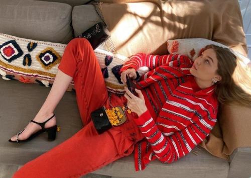 Интерьер квартиры известной модели Джиджи хадид, которая придумала всё сама.
