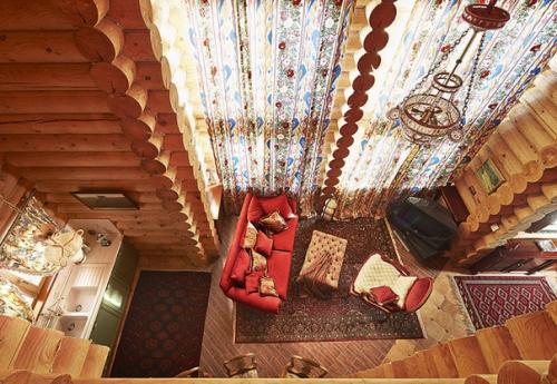 Бревенчатый дом в стиле Русской Избы. 02