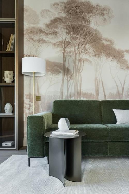 Реализованный интерьер квартиры, площадью 143 кв. 01