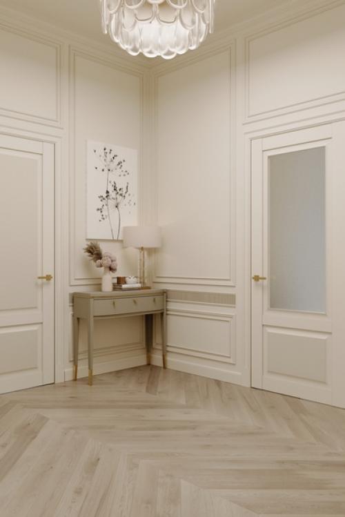 Всем привет.  Первая большай работа по визуализаци интерьера с элементами классического стиля. 03