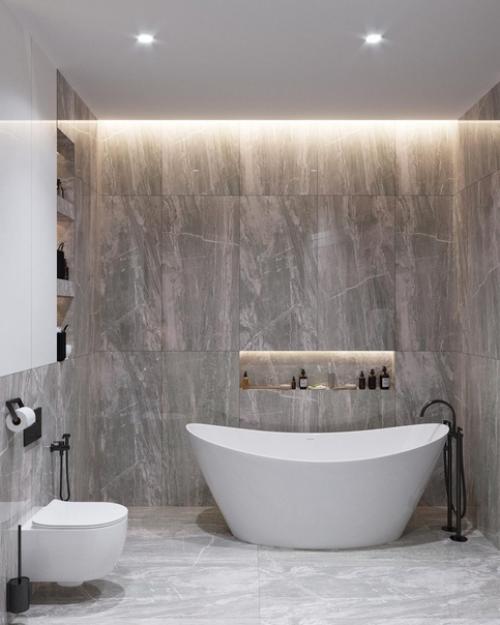 Кажется, кто-то осуществил свою мечту: установил отдельно стоящую ванну. 03