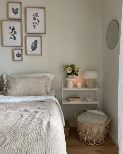 В своем небольшом доме, площадь которого всего 75 квадратных метров Штеффи создает интерьер в стиле Мягкий Минимализм. 05