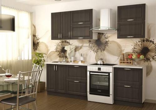 Кухня Парма - выполнена в стиле Прованс в виде системы модулей. 02