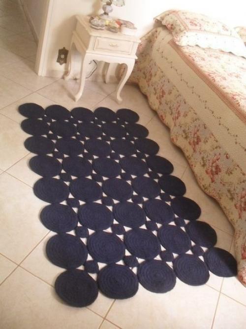 Коврики из мотивов крючком. 05