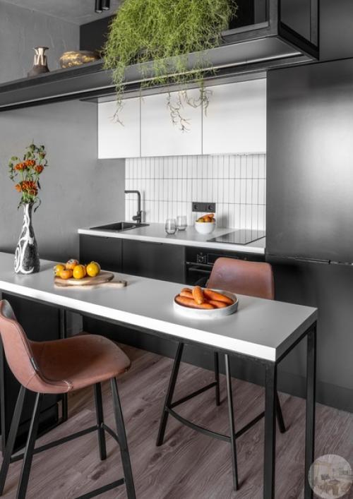 Барная стойка - перегородка. 05