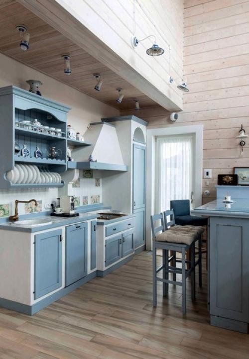 Спокойствие и умиротворение, которыми наделен голубой цвет, часто используется дизайнерами в интерьерах спальни, гостиной и даже санузла. 03