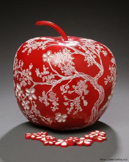 Художественная резьба по тыкве Мэрилин Сандерленд. 03