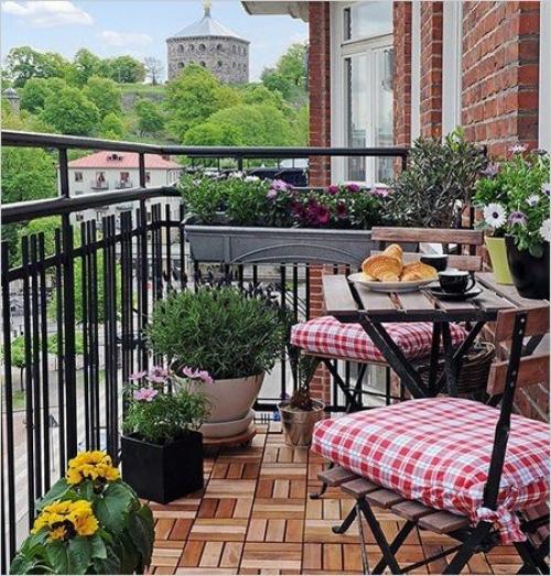 Озеленение балкона, лоджии, террасы. 05