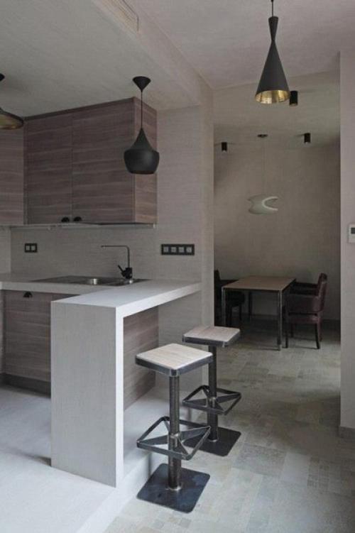 Smolenka - апартаменты в Москве, интерьер которых разработан российским архитектором Петром костеловым (Peter Kostelov. 04