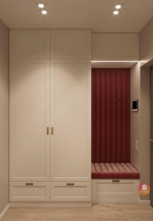 Красивый эклектичный интерьер кухни - гостиной. 09