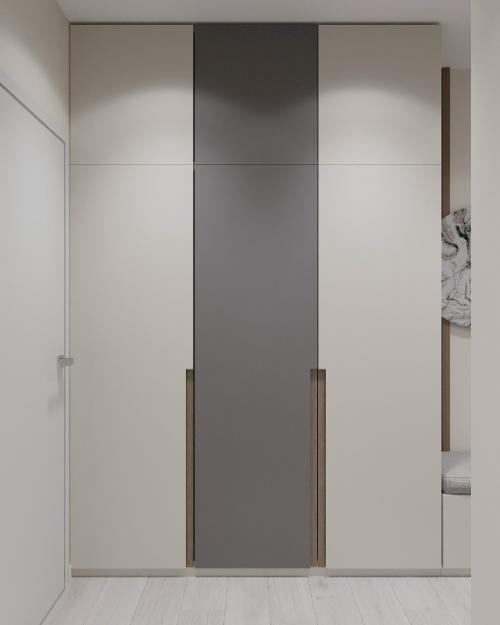 Проект однокомнатной квартиры 38 м 2 в ЖК чистое небо в Санкт-петербурге. 09