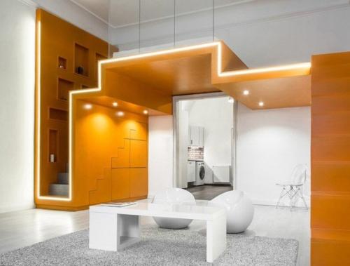 Лофт с желтой лентой. 01