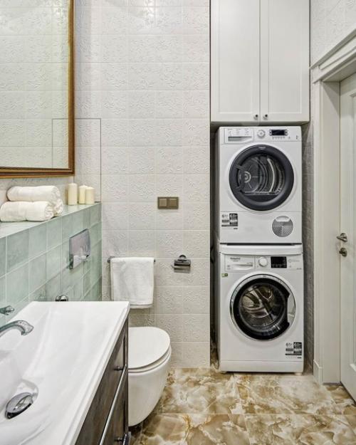 Яркие акценты в интерьере однокомнатной квартиры. 06