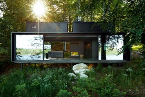 Vipp Shelter: сборная металлическая кабина для жизни. 01