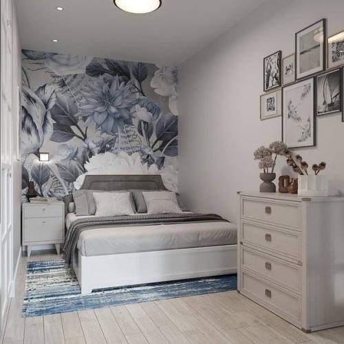 Лаконичный интерьер квартиры со спокойной цветовой гаммой. 06