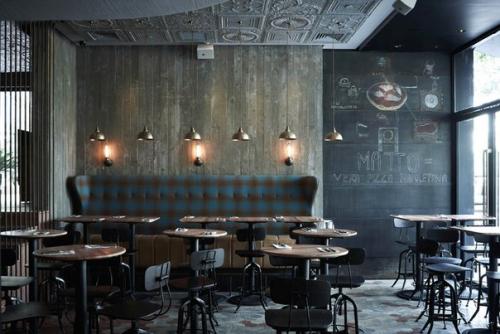 Бар - пиццерия Matto в Шанхае. 01