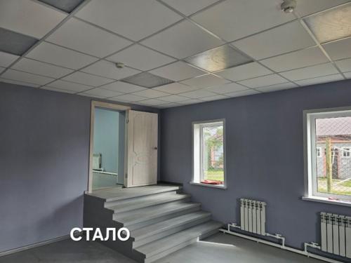 Вот и подошел к концу ремонт в ершовском доме культуры. 05