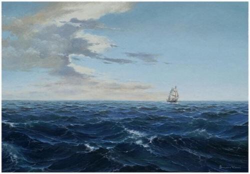 Валерий Иванович шиляев - живописец, график, маринист, портретист, автор картин на военно-морскую историческую тему. 01