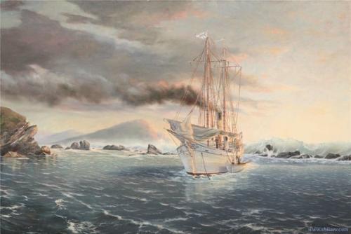 Валерий Иванович шиляев - живописец, график, маринист, портретист, автор картин на военно-морскую историческую тему. 04