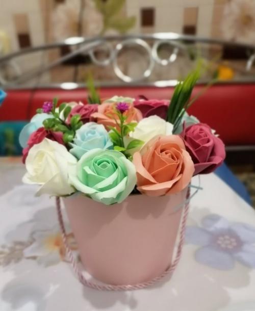 Достоинства и преимущества букетов из мыльных цветов. 03