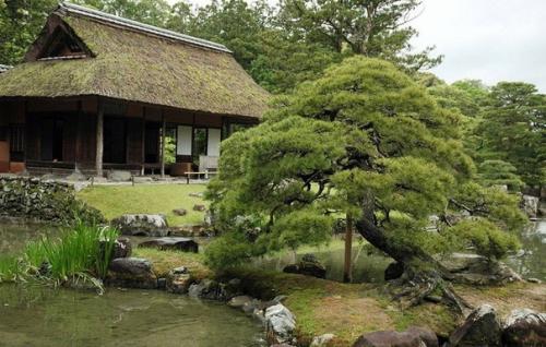 Сад императорской виллы кацура рикю в Киото. 03