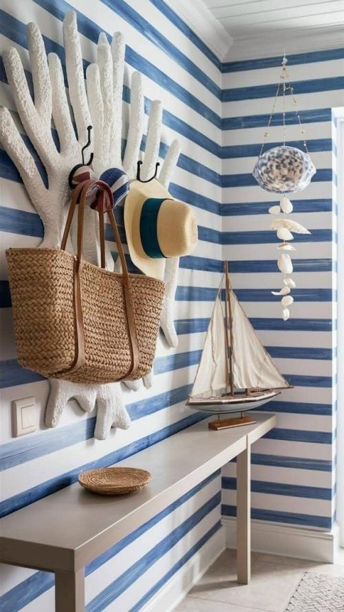 Синий цвет в интерьере. 08