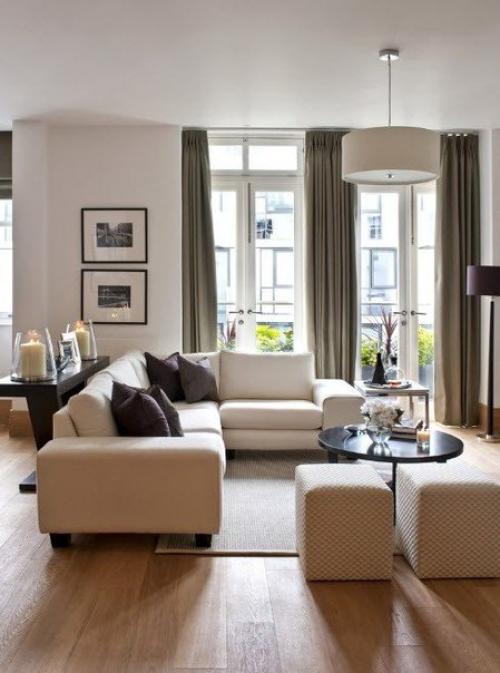 Существует несколько признаков современного стиля в оформлении жилых пространств: 01