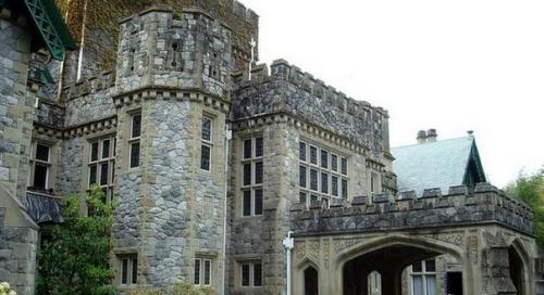 Средневековый замок хэтли на острове Ванкувер. 01