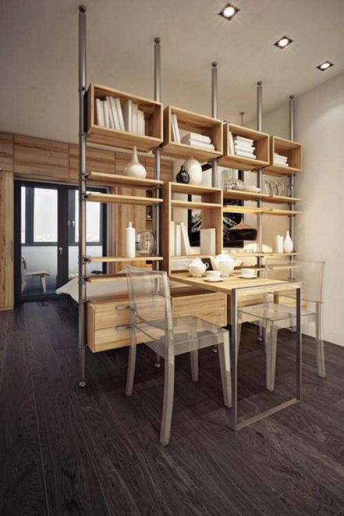 Функциональное зонирование комнаты: 6 способов, 10 примеров. 03