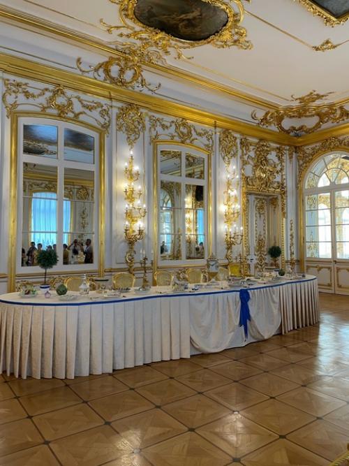 Екатерининский дворец.  Экспозиция екатерининского дворца - музея охватывает более чем 300-летнюю историю. 05