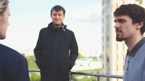 На фото первый съёмочный день. 02