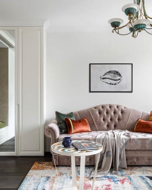 Интерьер квартиры со студийной планировкой. 05