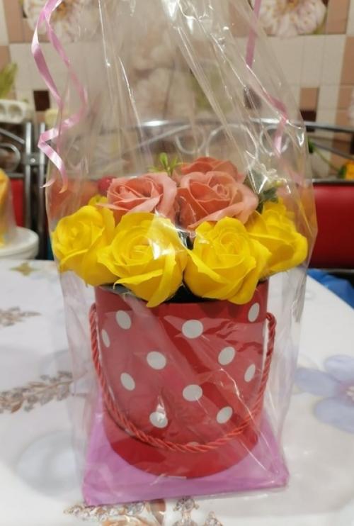 Достоинства и преимущества букетов из мыльных цветов. 05