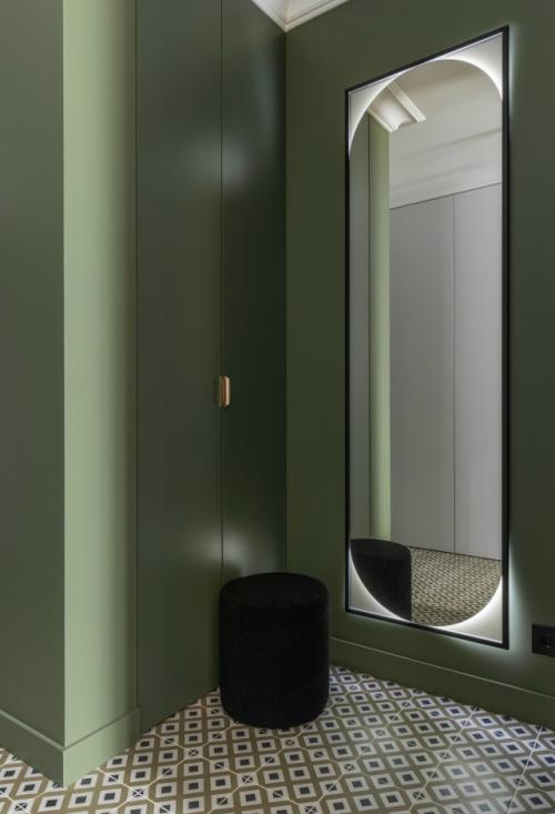 Дизайн 1-комнатной квартиры 50 м 2 в ЖК B'Aires в Москве. 09