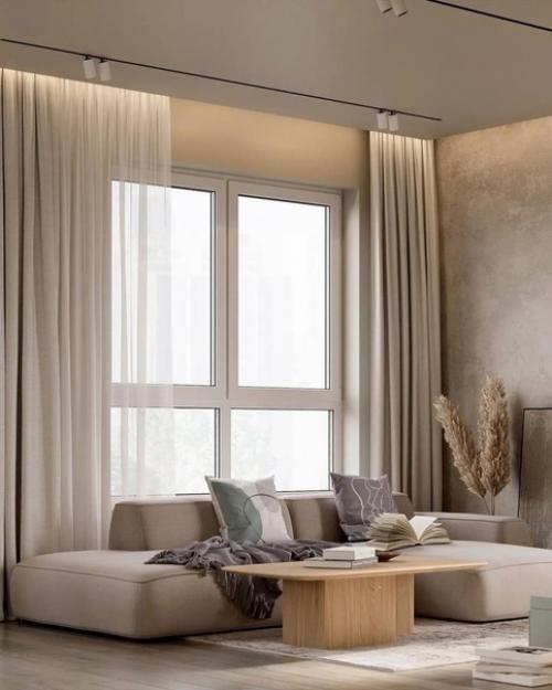 Кухня - гостиная площадью 25 м 2. что в этом интерьере вам понравилось, а что изменили бы для себя? 04