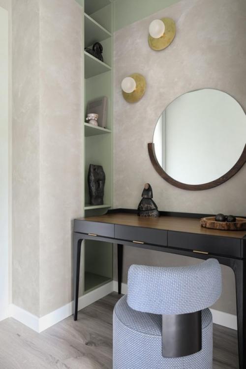 Реализованный интерьер современной квартиры с мебелью и декором от российских дизайнеров. 05