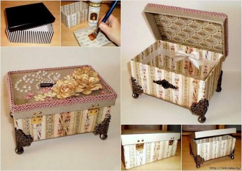 Идеи для поделок из картона и газет. 04