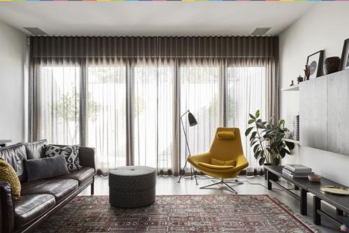 Сбалансированный интерьер австралийской квартиры. 01