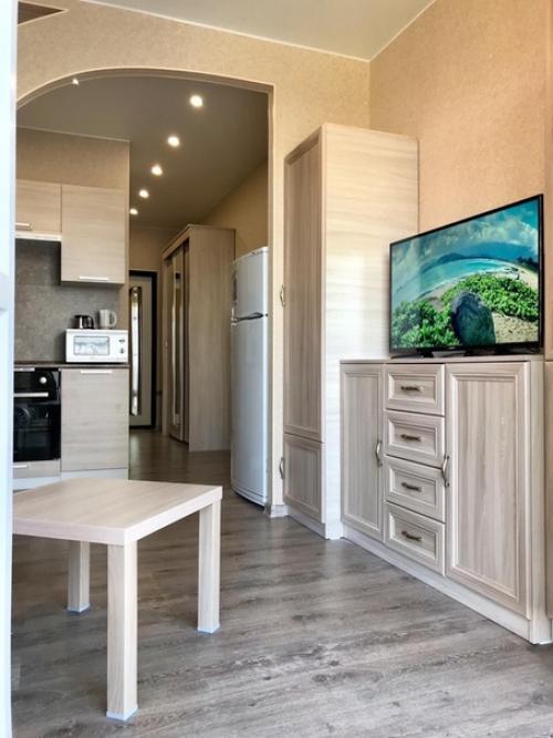 Вот такой ремонт у нас получился в студии 15 кв. 02