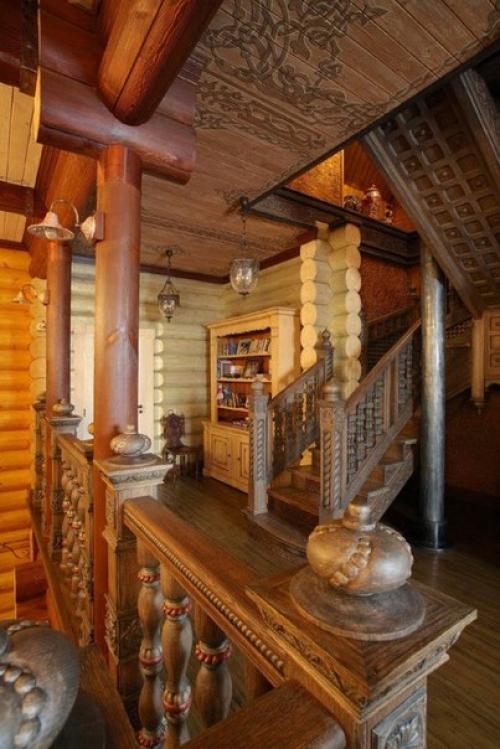 Преданья старины глубокой: загородные интерьеры в славянском стиле! 05