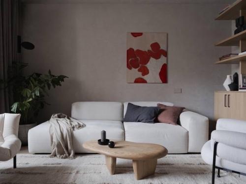 Квартира с элементами ваби - саби в Пушкине. 03