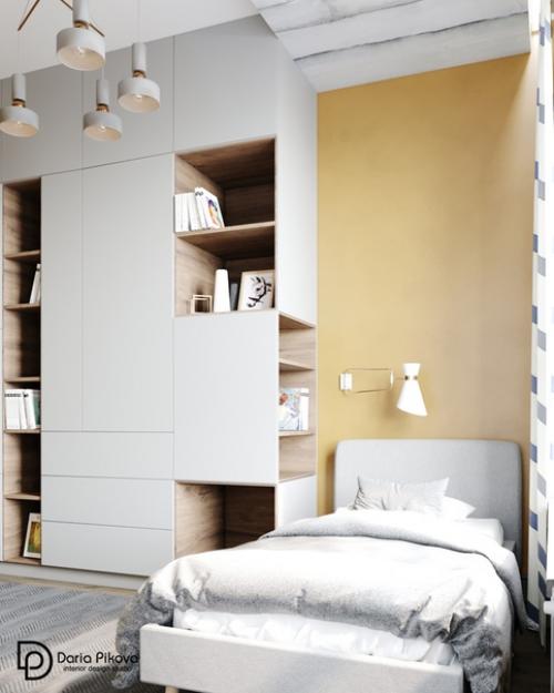 Сентябрь уже вступил в свои права, а мы как раз доделали детскую комнату в тонах осени. 01