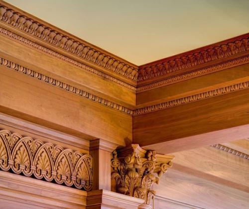 Отделка молдингом: дизайн, материалы, монтаж. 04