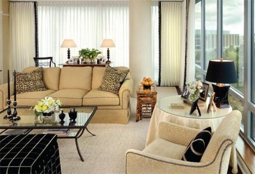 Цвет экрю в интерьере. 01