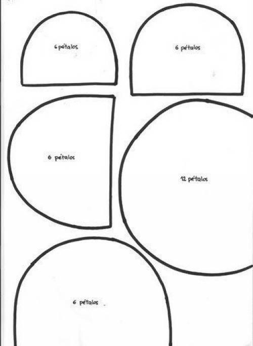 Декоративные подушки в форме цветка. 07